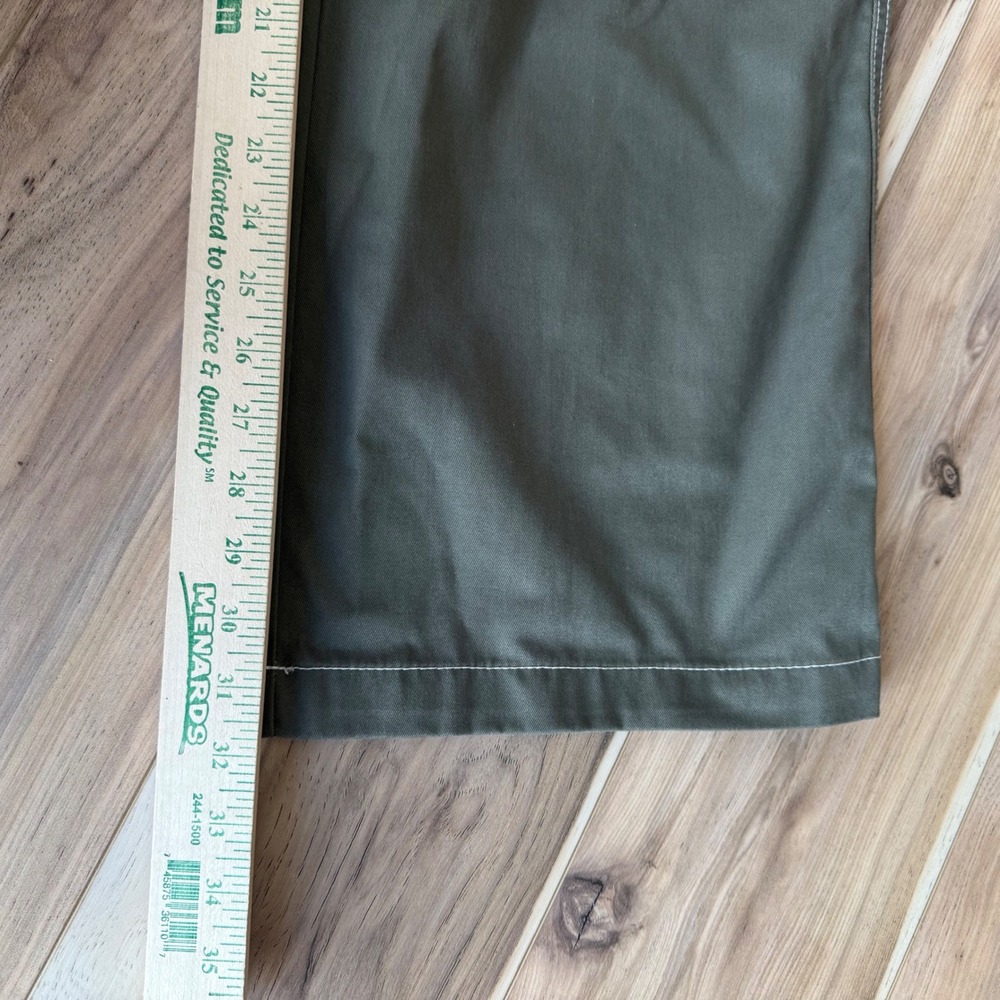 True Religion Kalamata Bobbi Baggy Cargo Pants Wide Leg Contrast Stitch‎ 29 - Picture 7 of 8